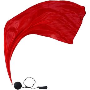 Silk Poi,Dance Flags with Swing Balls - Gorgeous Gradient Colors Worship Flags for Dance Church, Stage & Tribal Performances in Saudi Arabia