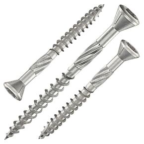 50 Pieces of Stainless Steel Self-Tapping Deck Wood Screws for Decking, Fence Assembly, Outdoor Installation(70MM) in Kuwait
