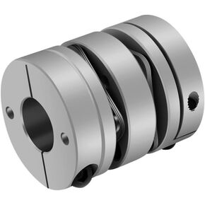 سبائك الألومنيوم D68L74 مزدوج الحجاب الحاجز اقتران موصل مرن D68mm L74mm الكرة اللولبية خطوة محرك معزز التشفير الكمبيوتر in Kuwait