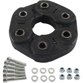 Driveshaft Disc Joint Coupling Drive Shaft Flex Includes Fasteners Rubber Material Dampens Drivetrain Vibration Suitable for W202 in Kuwait