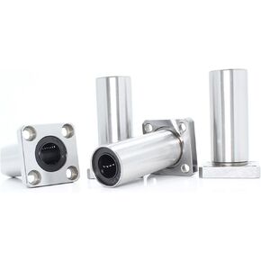 Linear Bearing LMK LUU Square Flange Long Linear Bearing LMK6LUU LMK8LUU LMK10LUU LMK12LUU LMK13LUU Square Flange Type Linear Bearing Linear Ball Bearings(LMK8LUU) in Kuwait