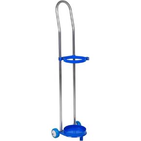 Oxygen Cylinder Rack,Adjustable Height Propane Tank Dolly Cart - 10/15/20L Oxygen Cylinder Trolley with Handle, Rolling Tank Rack for Home, Clinics & Wards (H 110cm/43.31in) in Kuwait