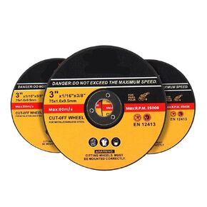5/10/25Pcs Metal Angle Grinder Disc Cutting Wheels 75mm(10pcs) in Kuwait