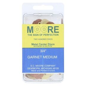 EC Moore BC-34-GMBB أقراص ورقية نحاسية مركزية 3/4 بوصة عقيق متوسط ​​200/عبوة in Kuwait