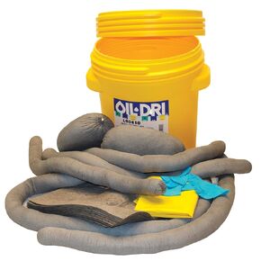 Oil-Dri L91410 Universal Overpack Spill Kit, 10 Gallons Capacity in Kuwait