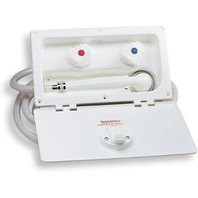 AquaTik Transom 303SB / 301SB / 300 Series Hot & Cold Shower System Automotive Marine Heater Craft (AquaTik Transom 303SB Hot & Cold Shower System w/Out Pump) in Kuwait