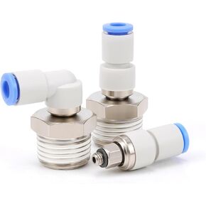 KSL8-02 high speed rotary joint elbow pneumatic trachea quick plug quick connector straight through KSH6-01/10-03(Highspeedrotationksl10-04(bend)) in Kuwait