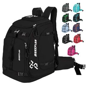 MORXPLOR Ski Boot Bag - 65L Padded, Waterproof Ski Travel Backpack for Gear & Accessories in Kuwait