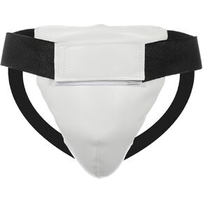 UPKOCH Youth Groin Protector Cup for Kids Boys 8-12, Athletic Boxing MMA Crotch Guard, Taekwondo Karate Sparring Gear Supporter with Adjustable Strap in Kuwait