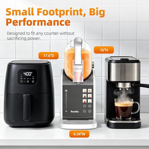 Max 95oz Slushie Machine with 6 Smart Presets, No Ice Needed Frozen Drink Maker for Home, Quick 30-Min Freeze for Slush, Margaritas, Smoothies, Ice Cream & More, Large Capacity Party Slushy Maker in Kuwait