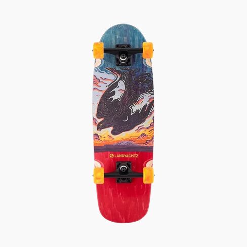 Landyachtz Longboards Tugboat Nightfall Complete Cruiser Skateboard in Kuwait