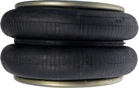 Dayton Parts 454-7136L زنبرك هوائي، ملتف مزدوج، ارتفاع مطوي 4.09 بوصة، قطر اللوحة العلوية 11.31 بوصة، قطر اللوحة السفلية 11.31 بوصة، لوحة علوية واحدة ذات أربع فتحات، لوحة سفلية بأربعة فتحات in Kuwait
