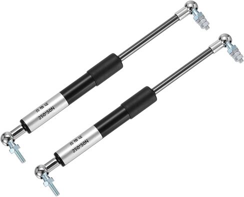 uxcell 2 Sets Gas Strut, 20Lb/90N Lift Support Hydraulic Rod 16 Inch Gas Shock Strut Lift Support Spring for Cabinet, Storage, Furniture, Toolbox Hardware, Black in Kuwait