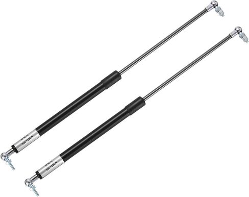uxcell 2 Sets Gas Strut, 20Lb/90N Lift Support Hydraulic Rod 16 Inch Gas Shock Strut Lift Support Spring for Cabinet, Storage, Furniture, Toolbox Hardware, Black in Kuwait