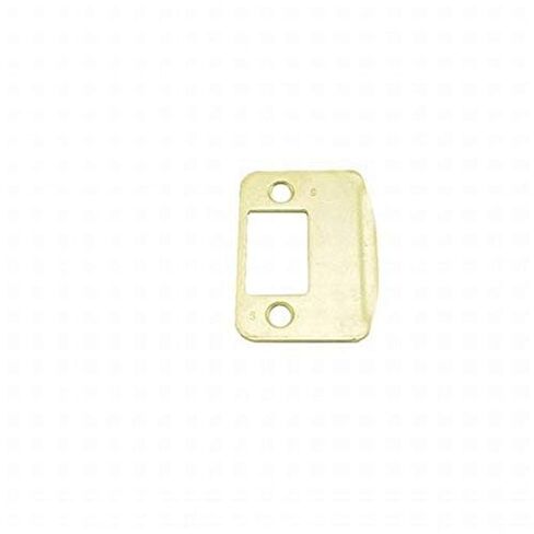 Schlage Commercial 10092605 Round Corner Full Lip Deadbolt Strike Bright Brass Finish in Kuwait