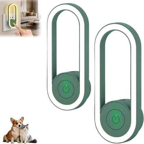 2PCS 2026 Pawshield Ultrasonic Device, Pawshield Ultrasonic Plug-in Device with Soft Indicator Light, Quiet Home Environment Support Device for Dogs Cats, Easy Plug-and-Play, Quiet Operation in Kuwait