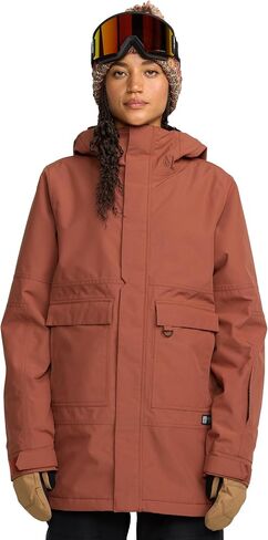 Volcom Women's Qc Cruiser Insulated Snowboard Parka – 2-layer Waterproof Breathable in Kuwait