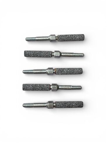 Threaded Shaft Grinding Stones - 5 Pack (5/32") in Kuwait