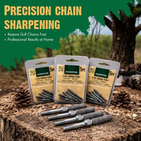 Threaded Shaft Grinding Stones - 5 Pack (5/32") in Kuwait