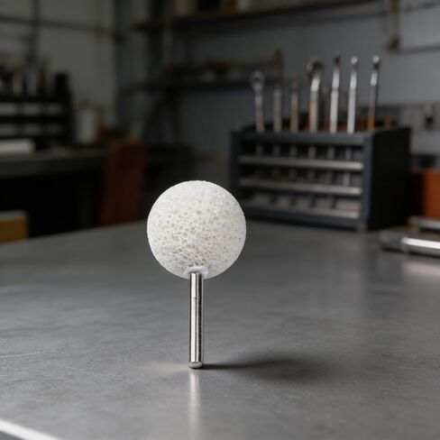 Coral Grinding Head for Tire Repair, 3.1x1.6x1.5 Inch Alloy Bit for High Speed Grinder, Heat Resistant Non-Burning for surface Prep Tool in Kuwait