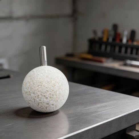 Coral Grinding Head for Tire Repair, 3.1x1.6x1.5 Inch Alloy Bit for High Speed Grinder, Heat Resistant Non-Burning for surface Prep Tool in Kuwait