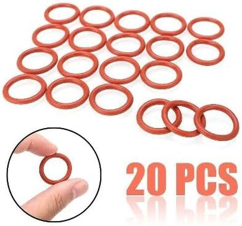 20PC Silicone Tube Dampers Rings for Vacuum Tubes, Compatible with 12AX7 12AU7 12AT7 12BH7 in Kuwait