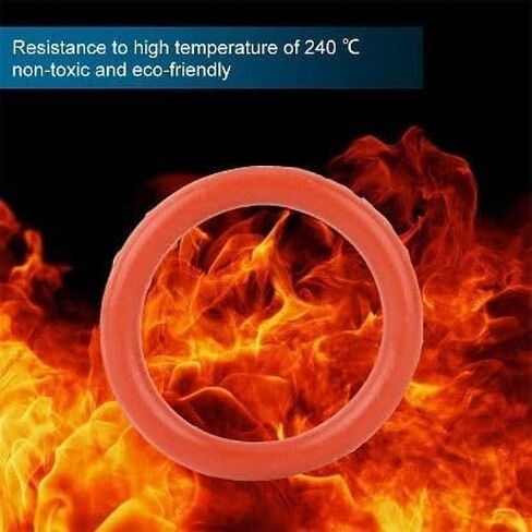 20PC Silicone Tube Dampers Rings for Vacuum Tubes, Compatible with 12AX7 12AU7 12AT7 12BH7 in Kuwait
