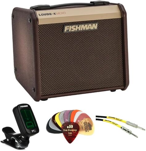 FishmanÊLoudbox Micro 40-watt 1 x 5.25-inch Acoustic Combo Amp Essentials Bundle in Kuwait