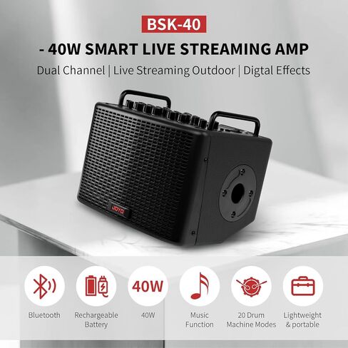 مضخم صوت كومبو صوتي بقدرة 40 وات من جويو (BSK-40) مزود بكابل أداة صوت جويو بطول 15 قدم (CM-04) in Kuwait