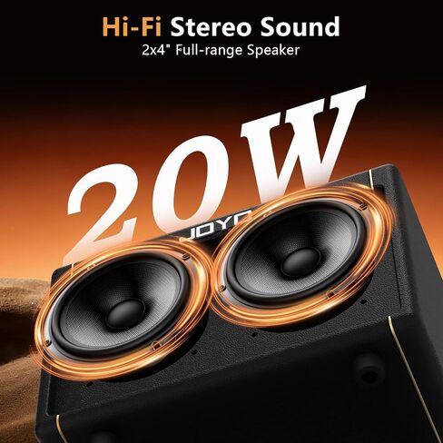 حزمة JOYO 20W Guitar Amp للجيتار الصوتي AC-20S مع سماعات JOYO Studio Monitor JMH-01 in Kuwait