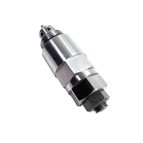 1PCS for Excavator PC130-6 Main Relief Valve Auxiliary Valve Safety Valve Unloading(Main Relief Valve) in Kuwait