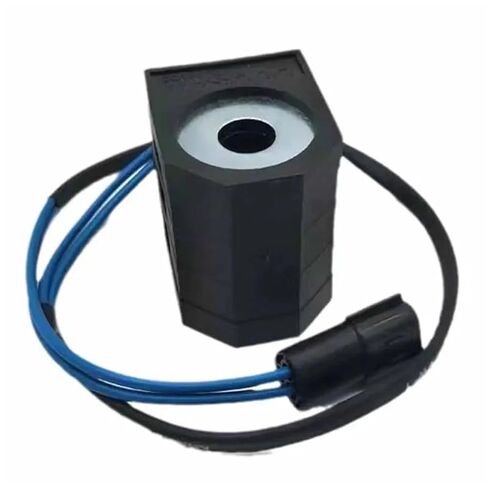 1PCS for 150/220/225/300-5-7 Excavator Travel Pilot Safety Lock Electromagnetic Valve Core Coil(24v) in Kuwait