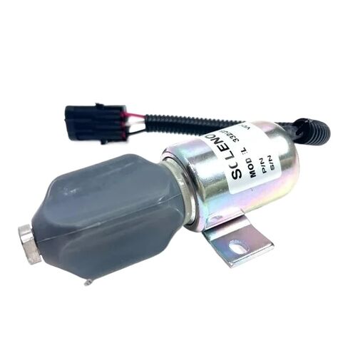 for JS200 Excavator Closing Solenoid Valve 322-J5060JCB 24V Diesel Engine Stop Solenoid Valve 322/J5060 in Kuwait