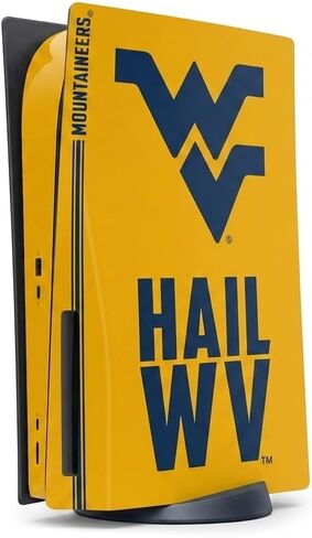 Decal Gaming Skin Compatible with PS5 Digital Console - Officially Licensed West Virginia University Mountaineers Alternate Design in Kuwait