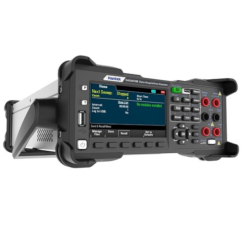 Hantek Data Acquisition System, 14 Optional Control Modules 120-Channel Scan Rate 450 Channels/s, LAN USB RS232/485 GPIB Interfaces USB Data Storage DAQ 4070B in Kuwait