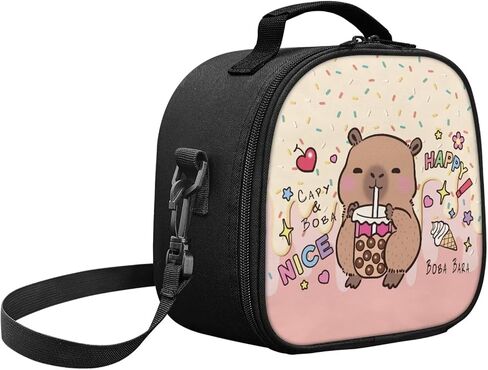 Skateboard Dino Lunch Bag for Boys 4-8 – Compact 8.6"x8.2"x5.1" Food-Grade PEVA Lining (Easy Clean), Keeps Ice Packs Frozen 5h, Mesh Pocket – for School, Beach, Ages 3-8 in Kuwait