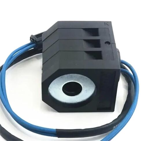 1PCS for 150/220/225/300-5-7 Excavator Walking Pilot Safety Lock Solenoid Valve Core Coil Accessories(24v) in Kuwait