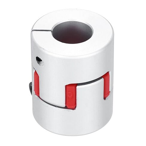 MECCANIXITY Aluminum Shaft Coupling Shaft Coupler 10mm to 12mm Flexible Spider Coupling L30mm x D25mm Coupler Jaw Spider Shaft Joint Connector for 3D Printers DIY CNC Router Milling Machine in Kuwait