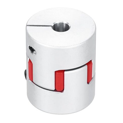 MECCANIXITY Aluminum Shaft Coupling Shaft Coupler 10mm to 12mm Flexible Spider Coupling L30mm x D25mm Coupler Jaw Spider Shaft Joint Connector for 3D Printers DIY CNC Router Milling Machine in Kuwait