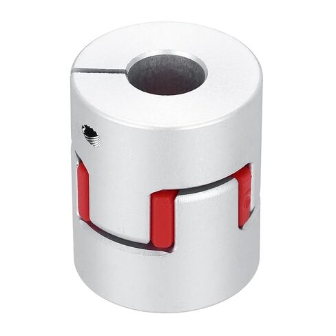 MECCANIXITY Aluminum Shaft Coupling Shaft Coupler 10mm to 12mm Flexible Spider Coupling L30mm x D25mm Coupler Jaw Spider Shaft Joint Connector for 3D Printers DIY CNC Router Milling Machine in Kuwait