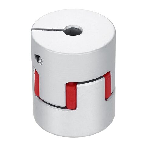 MECCANIXITY Aluminum Shaft Coupling Shaft Coupler 10mm to 12mm Flexible Spider Coupling L30mm x D25mm Coupler Jaw Spider Shaft Joint Connector for 3D Printers DIY CNC Router Milling Machine in Kuwait