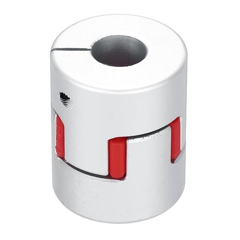 MECCANIXITY Aluminum Shaft Coupling Shaft Coupler 10mm to 12mm Flexible Spider Coupling L30mm x D25mm Coupler Jaw Spider Shaft Joint Connector for 3D Printers DIY CNC Router Milling Machine in Kuwait