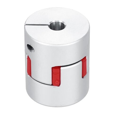 MECCANIXITY Aluminum Shaft Coupling Shaft Coupler 10mm to 12mm Flexible Spider Coupling L30mm x D25mm Coupler Jaw Spider Shaft Joint Connector for 3D Printers DIY CNC Router Milling Machine in Kuwait