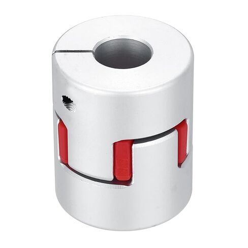 MECCANIXITY Aluminum Shaft Coupling Shaft Coupler 10mm to 12mm Flexible Spider Coupling L30mm x D25mm Coupler Jaw Spider Shaft Joint Connector for 3D Printers DIY CNC Router Milling Machine in Kuwait