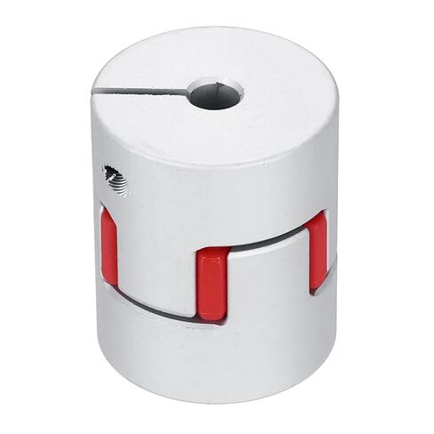 MECCANIXITY Aluminum Shaft Coupling Shaft Coupler 10mm to 12mm Flexible Spider Coupling L30mm x D25mm Coupler Jaw Spider Shaft Joint Connector for 3D Printers DIY CNC Router Milling Machine in Kuwait