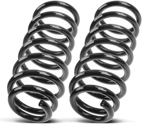Coil Spring 2pcs Front V8 RWD for Dodge for Magnum 6.1L 2006-2008 Black 9-Compressed Length (in) in Kuwait