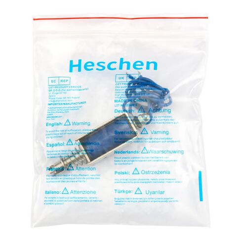 Heschen DC Solenoid Electromagnet, Push Pull Type, HS-0530B, DC12V 1.7A, 10mm Stroke, Initial Force 0.5N, Max Keep Force 5N, Open Frame, Linear Motion in Kuwait