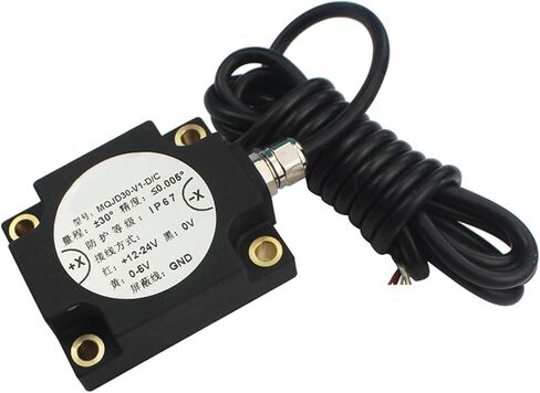 Waterproof High Accuracy Single Axis Inclinometer Angle Sensor Tilt Measure Range ±15°-±60°(Mqjd60-v2-d) in Kuwait