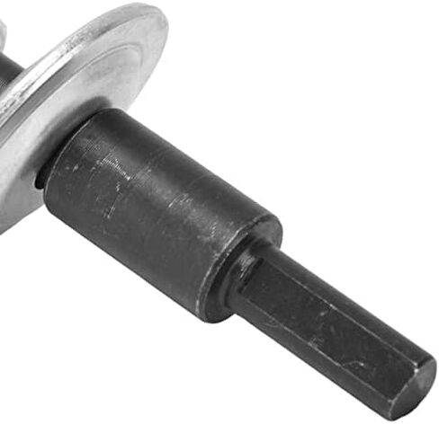 Pissente Drill Arbor Adapter with 8.3mm Shank, M8 x 1.25 Thread, Hand-Tightened Design, Includes Adapter, Nut and Washers in Saudi Arabia