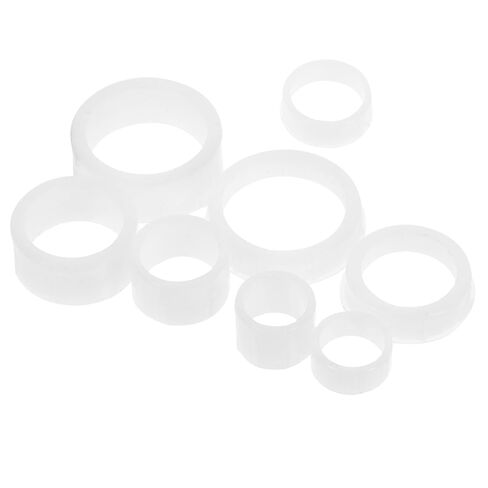 2sets Bench Grinder Wheel Reducing Bushing Adapter Kits Plastic Spacer for Grinding Wheels Compatible Bench Grinders User-Friendly Design in Kuwait